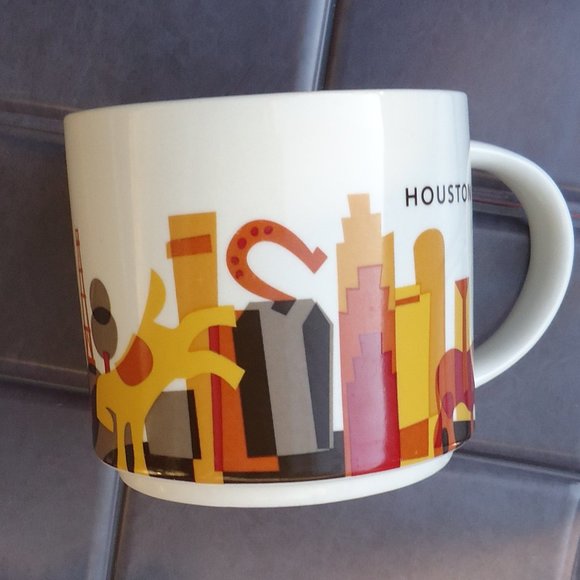 STARBUCKS Houston “You Are Here” Coffee Mug - Picture 12 of 16